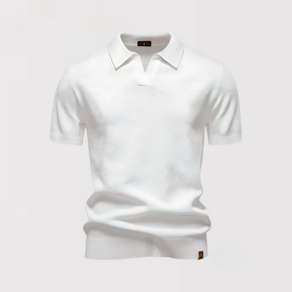 Ethan – Luxury Button-less Polo Shirt